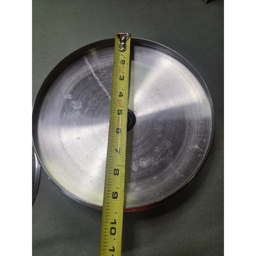 Replacement Stainless Steel Steam Control Cookware Lid with Vent Knob 7.5 Inch